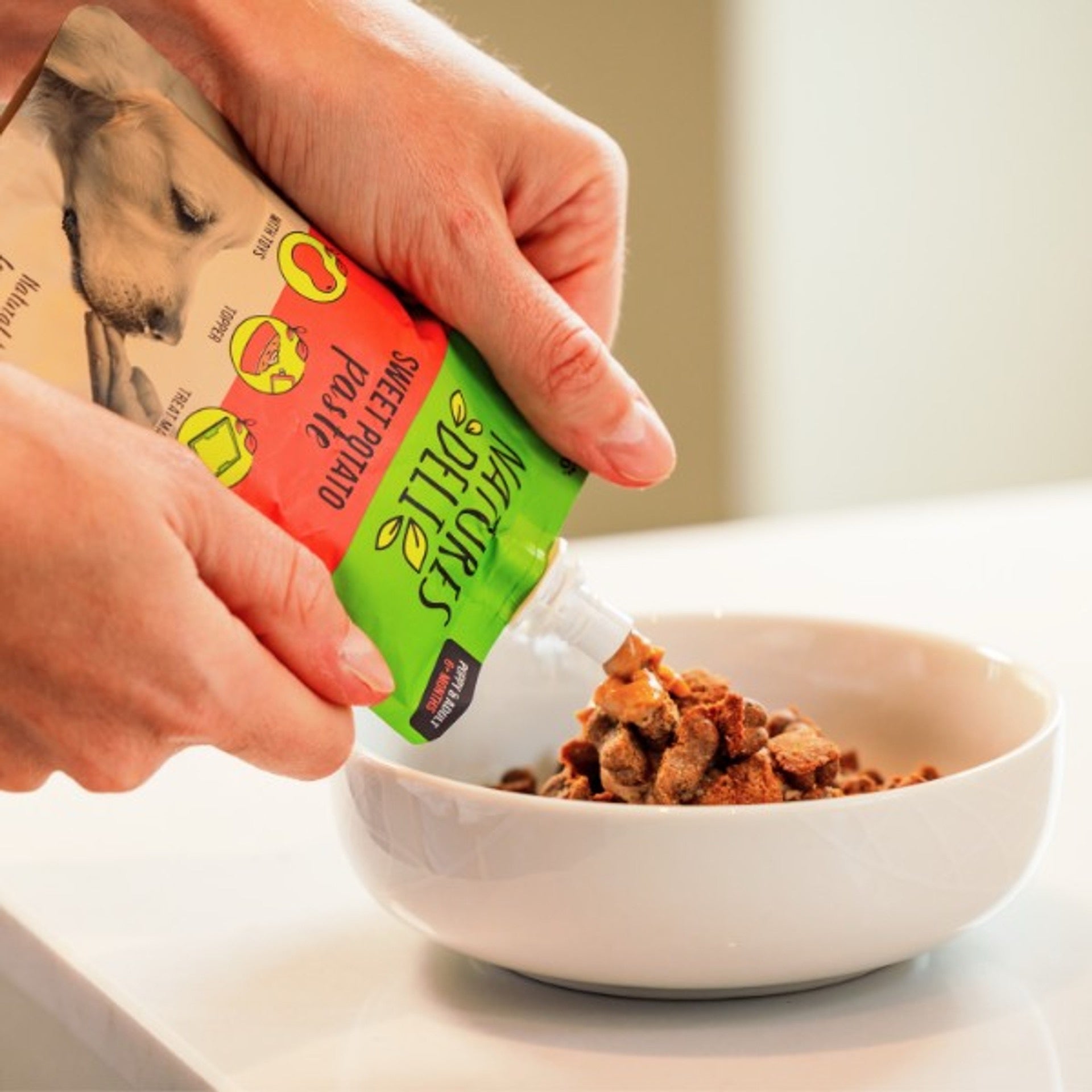 Natures Deli Paste Pouches 100g - Various Flavours - Treat for Dogs