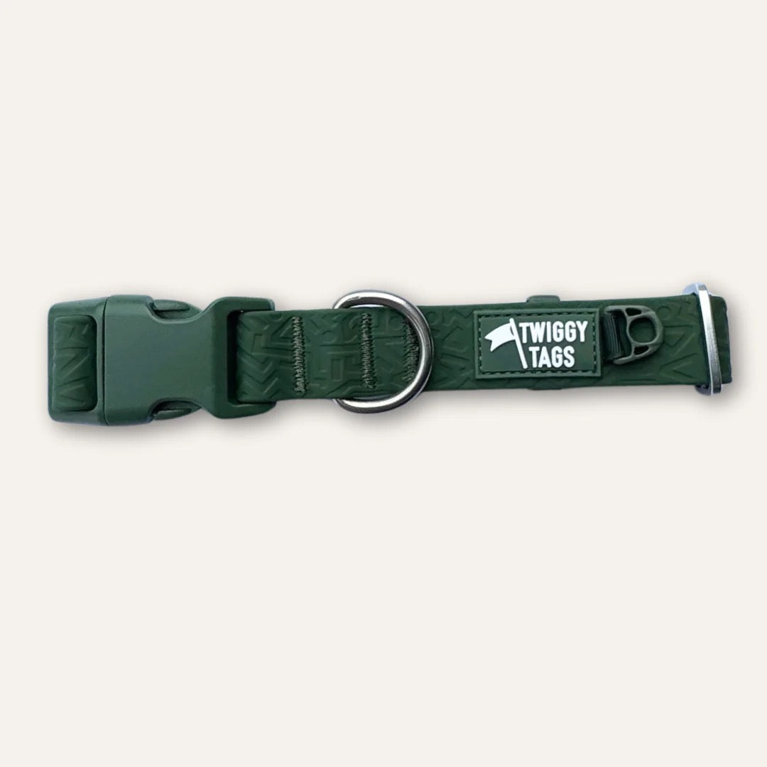 Twiggy Tags Tidal Waterproof Collar Fern