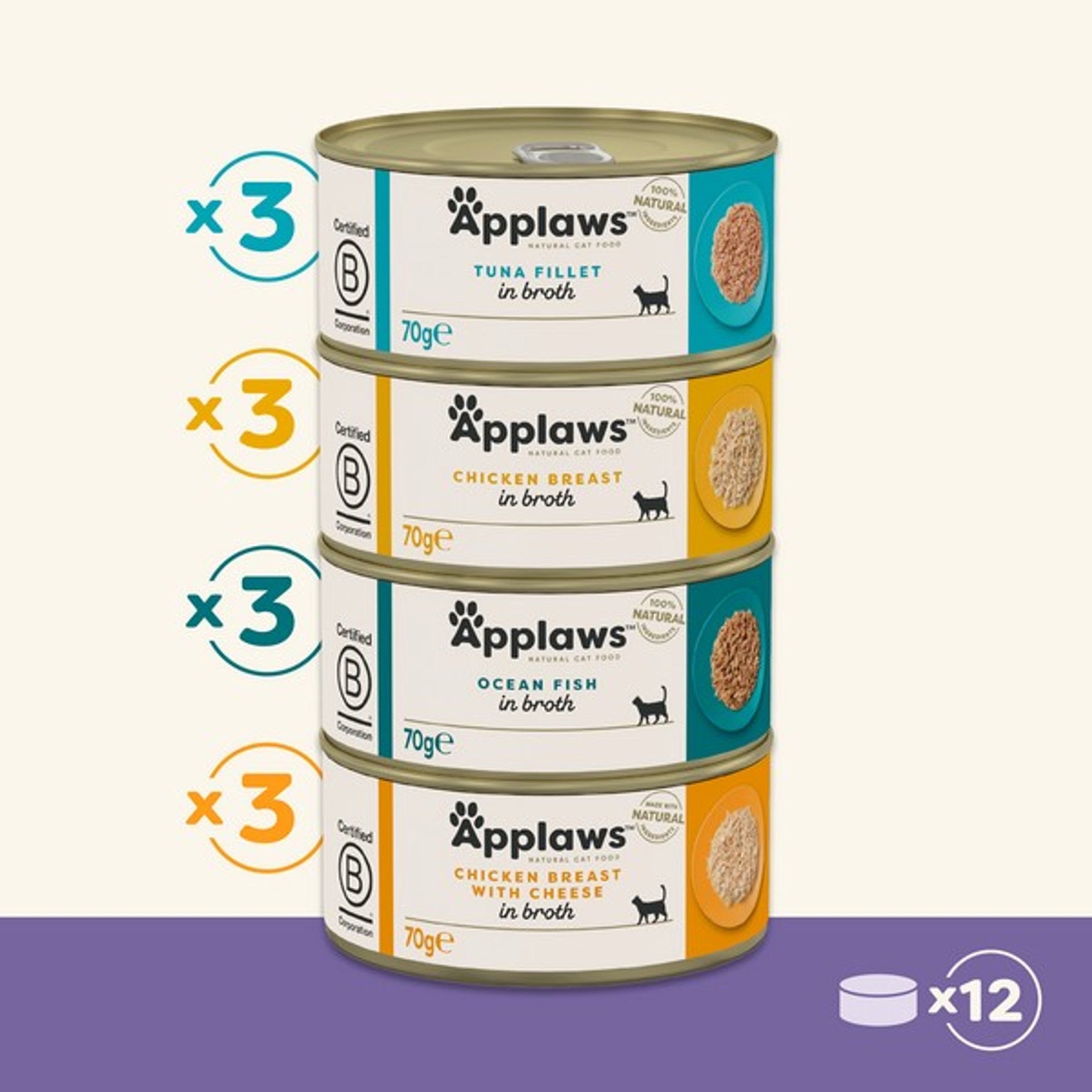 Applaws Cat Food Supreme Selection 12PK
