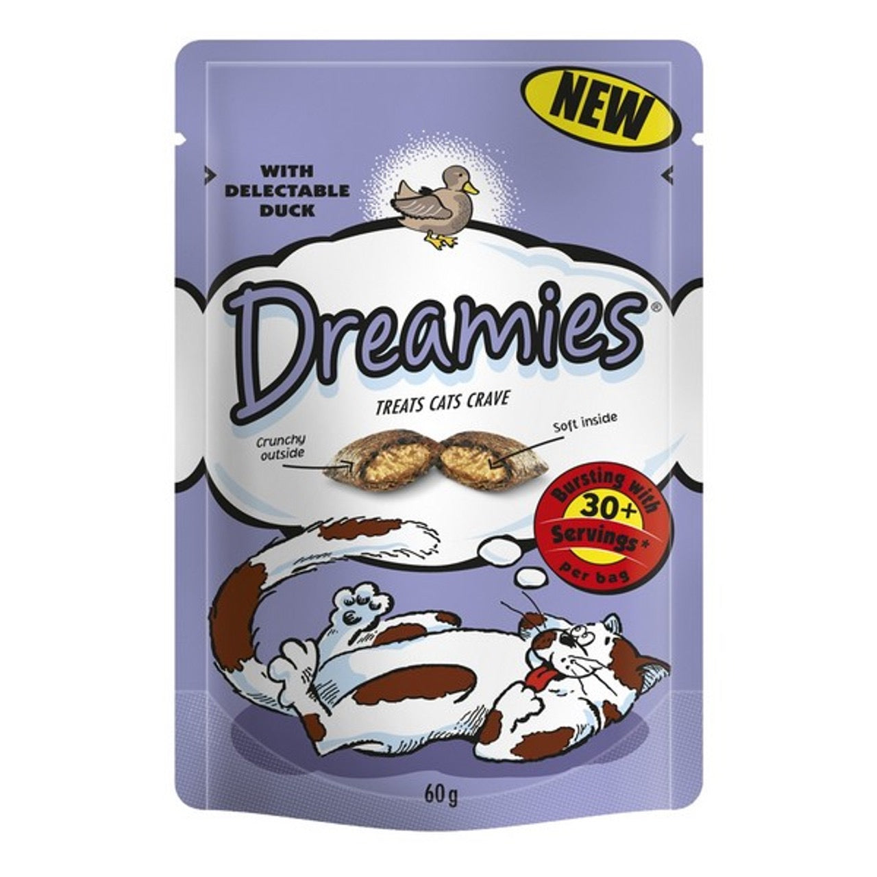 DREAMIES SHAKE UPS Multivitamins Cat Treats Various Flavours