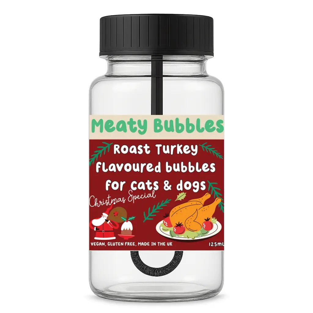 Meaty Bubbles Flavoured Bubble Mixture for Dogs & Cats