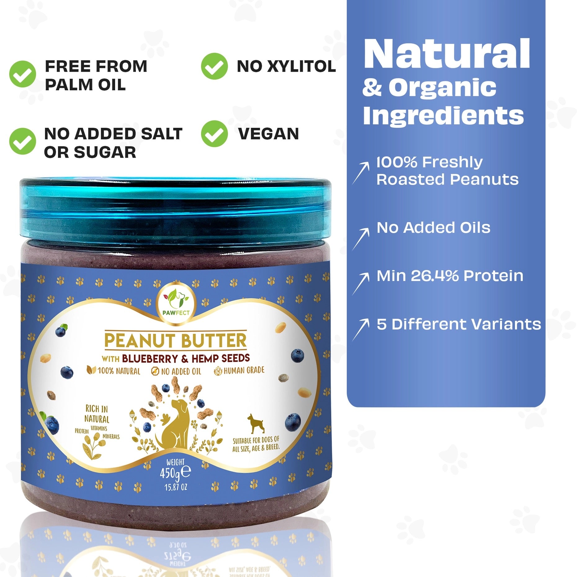 Pawfect Foods Peanut Butter for Dogs