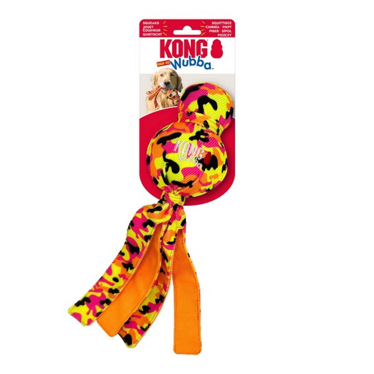 KONG Wubba High-Viz Large