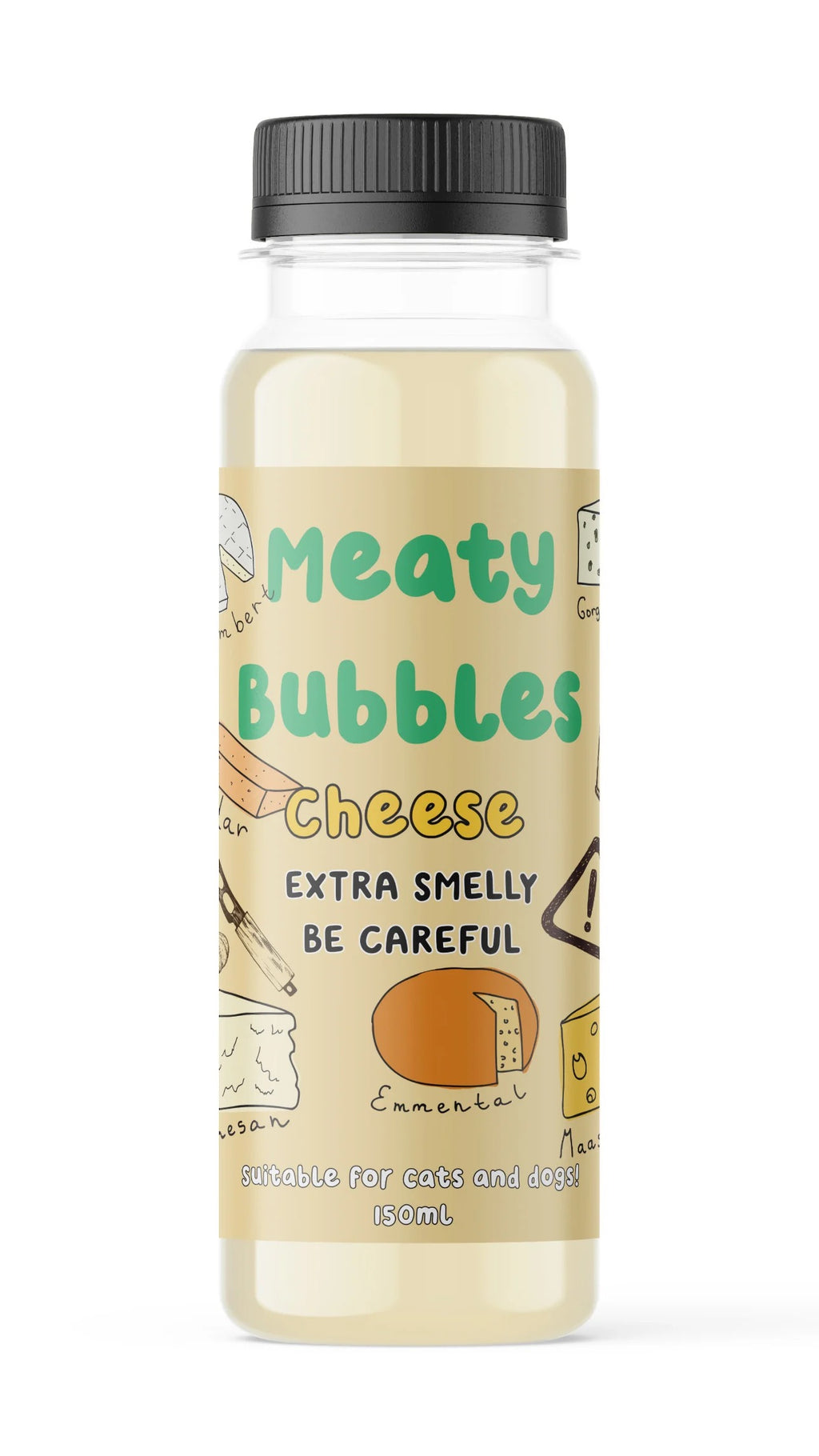 Meaty Bubbles Flavoured Bubble Mixture for Dogs & Cats