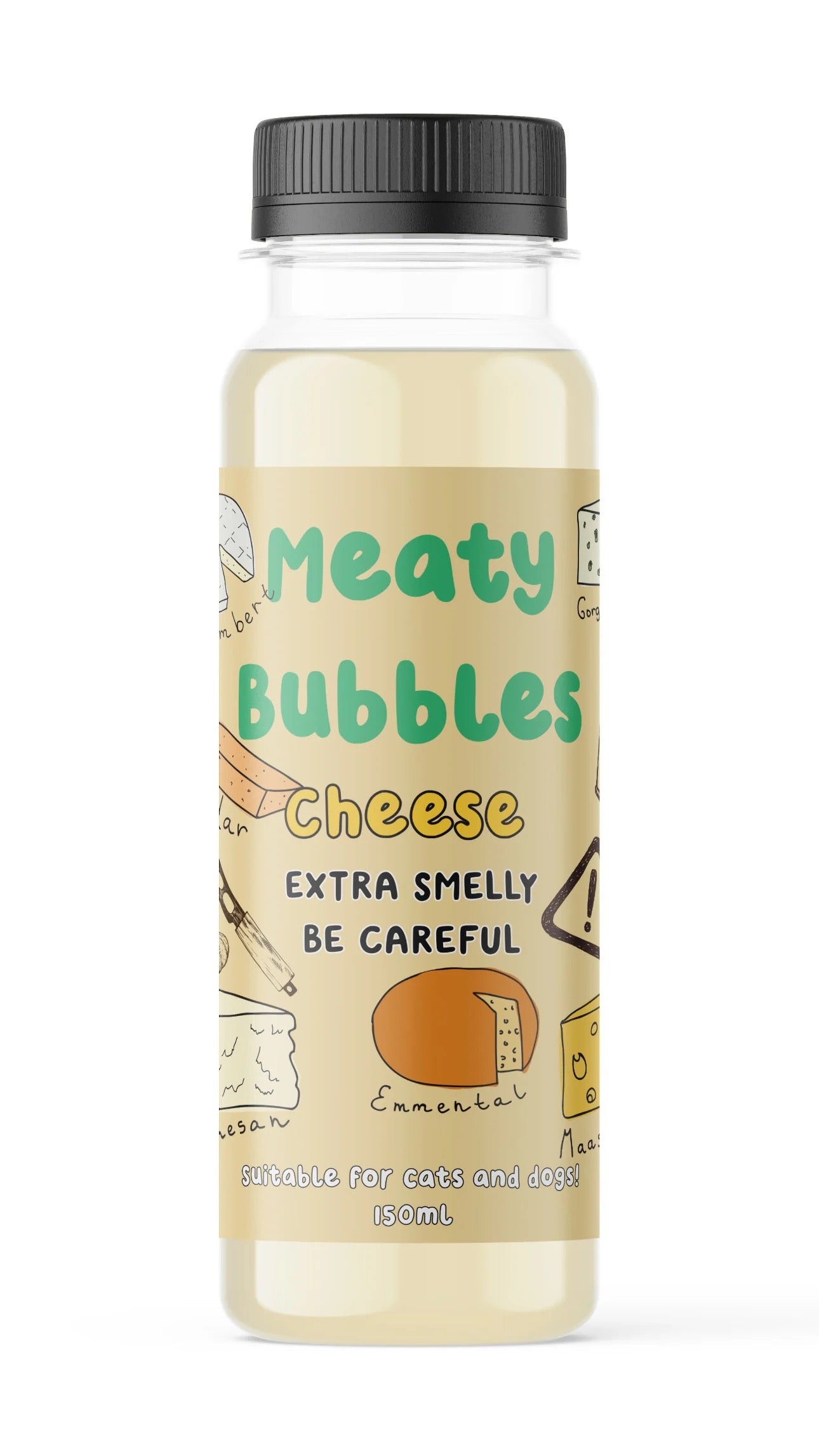 Meaty Bubbles Flavoured Bubble Mixture for Dogs & Cats