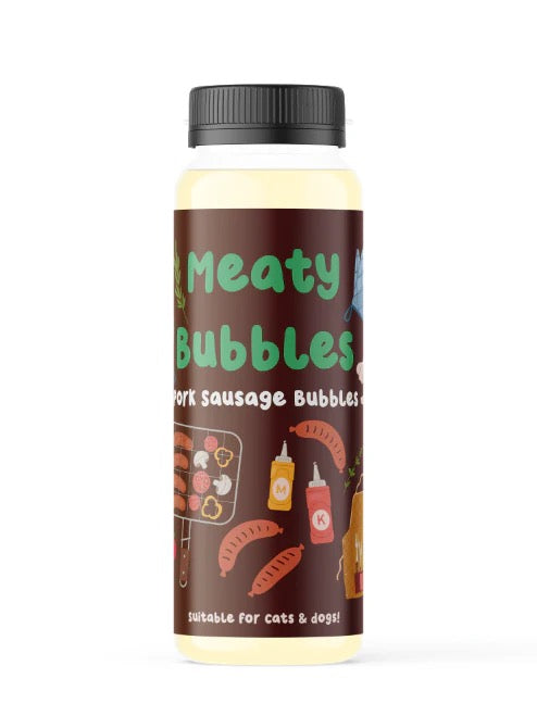 Meaty Bubbles Flavoured Bubble Mixture for Dogs & Cats