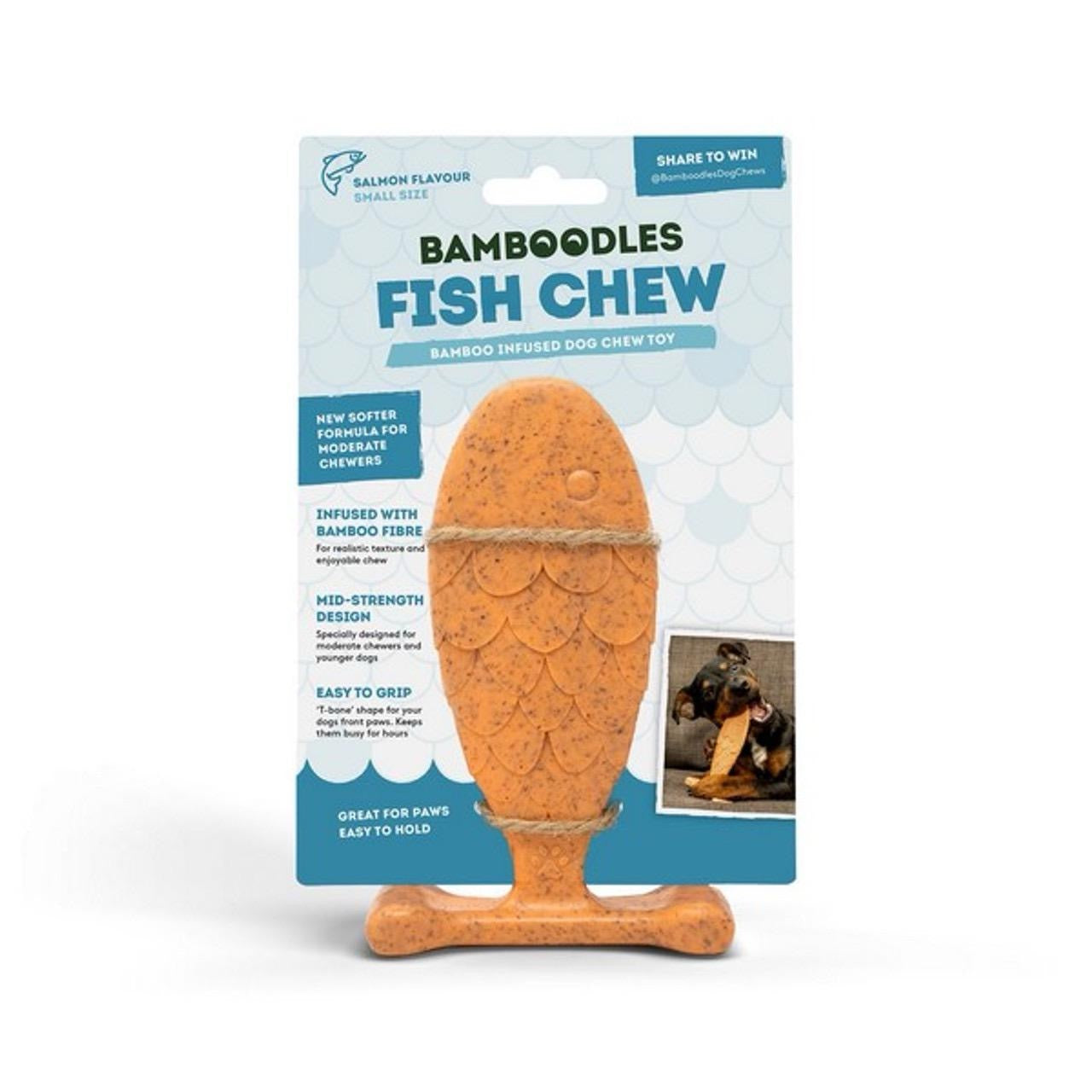 Bamboodles Bamboo + Nylon Durable Easy-grip Dog Chew
