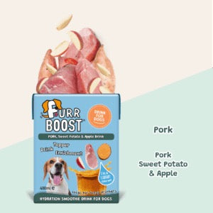 Furr Boost – Natural Hydration Drink for Dogs | Smoothie, Food Topper & Enrichment Treat
