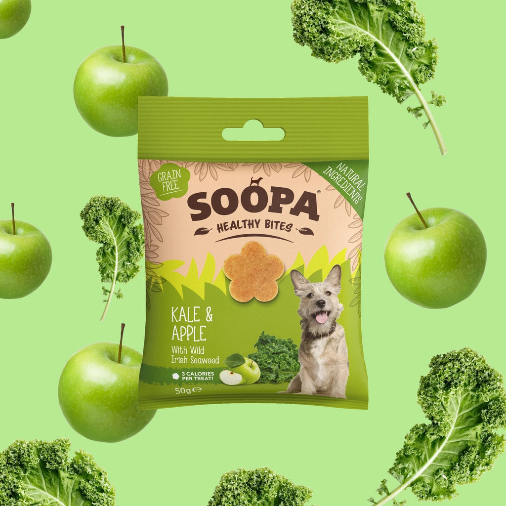Soopa Healthy Bites & Dental Stick for Dogs, Vegan, Natural Ingredients