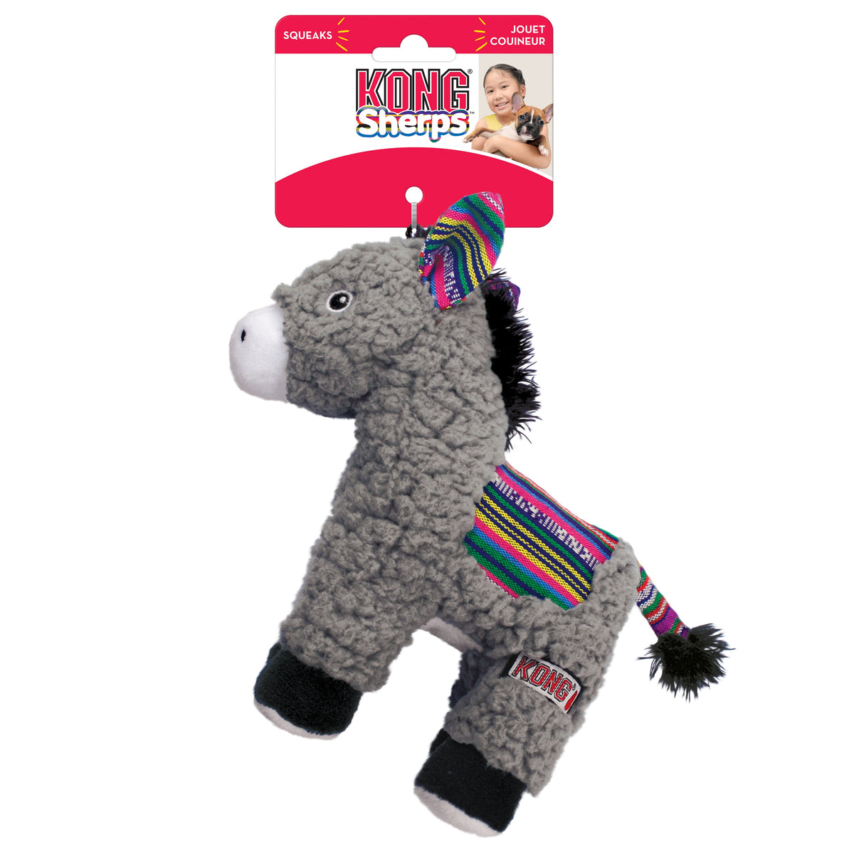 KONG Sherps Plush Dog Toys - Perfect for Your Pet's Fun Playtime
