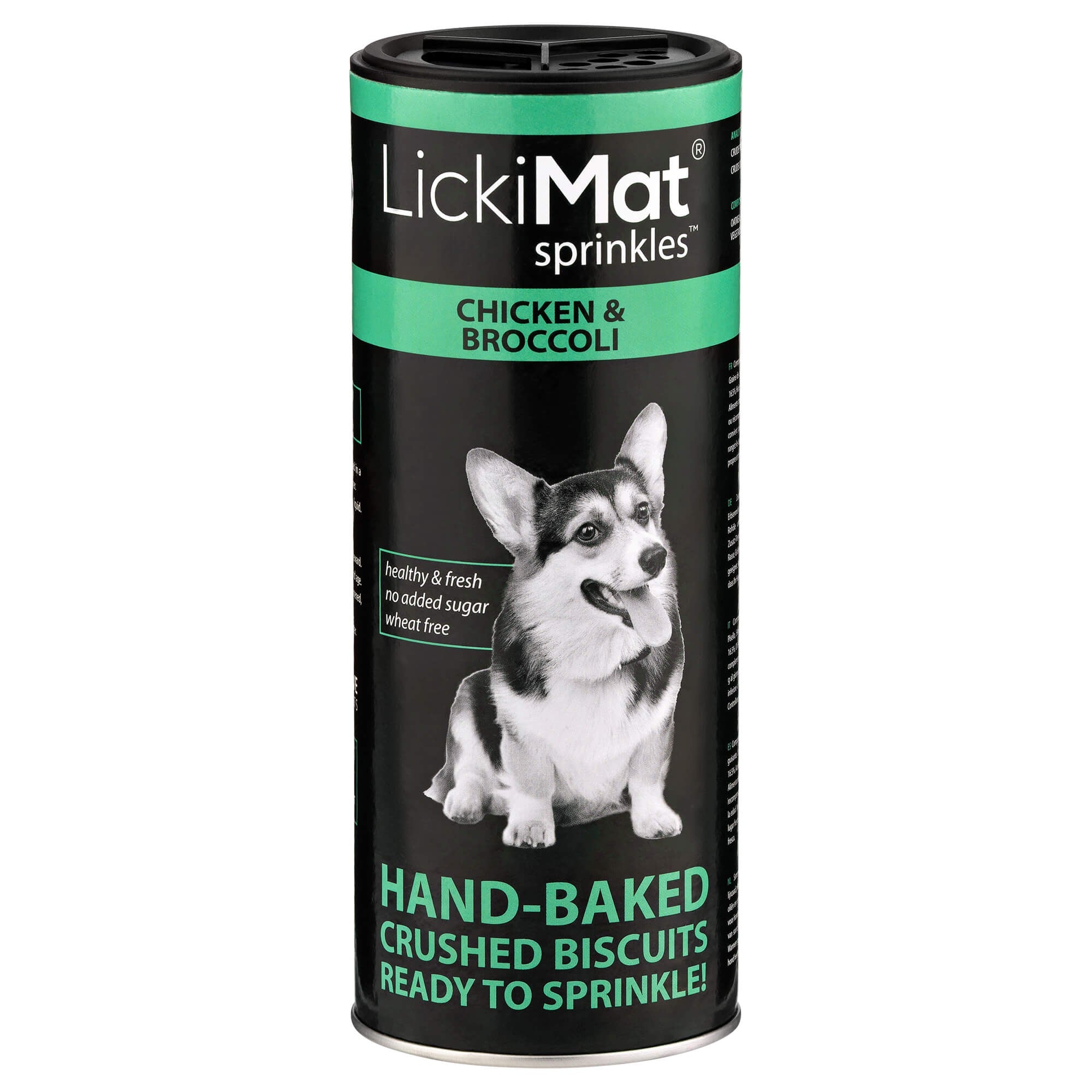 LickiMat Sprinkles Hand Baked Crushed Biscuit Dog Food Topper