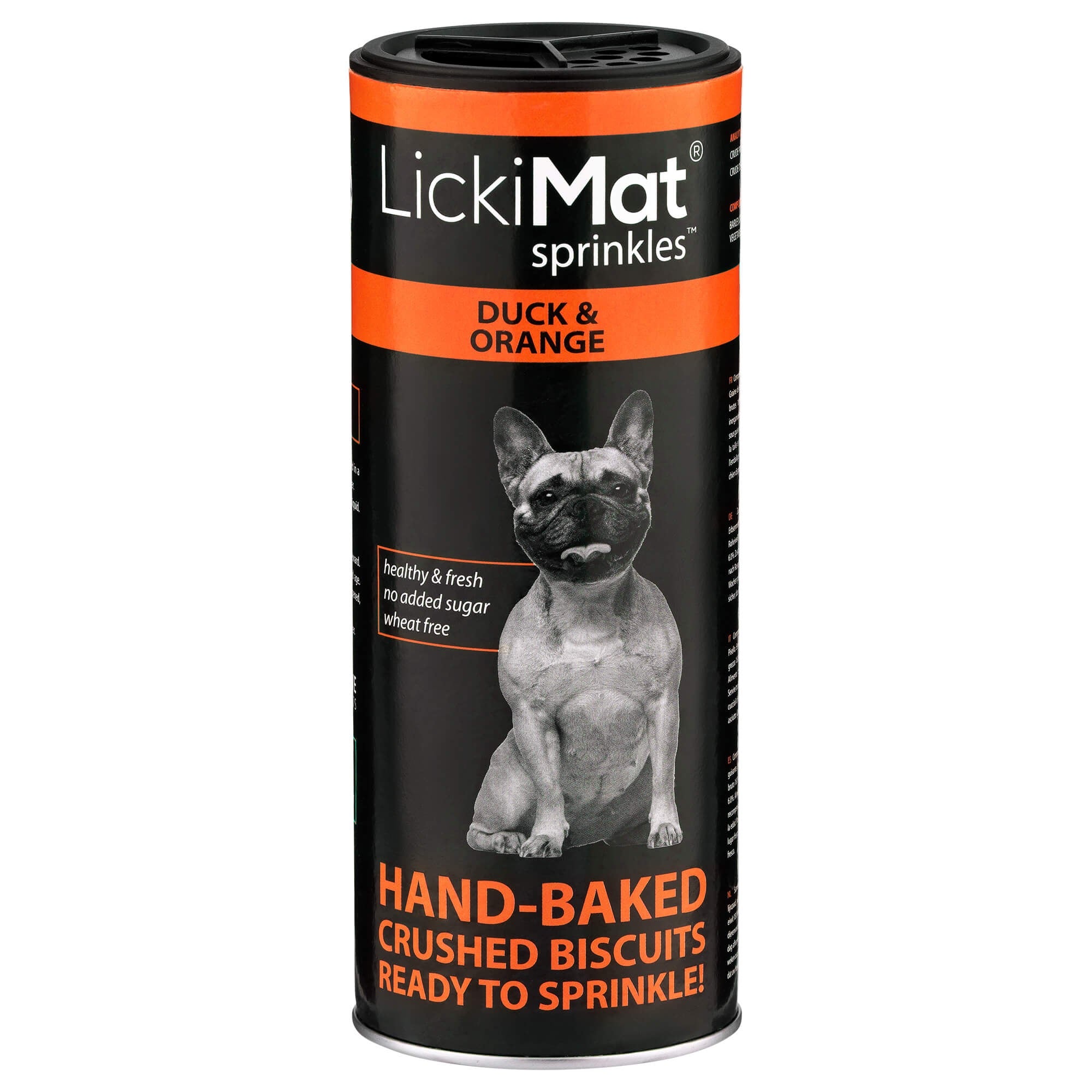 LickiMat Sprinkles Hand Baked Crushed Biscuit Dog Food Topper