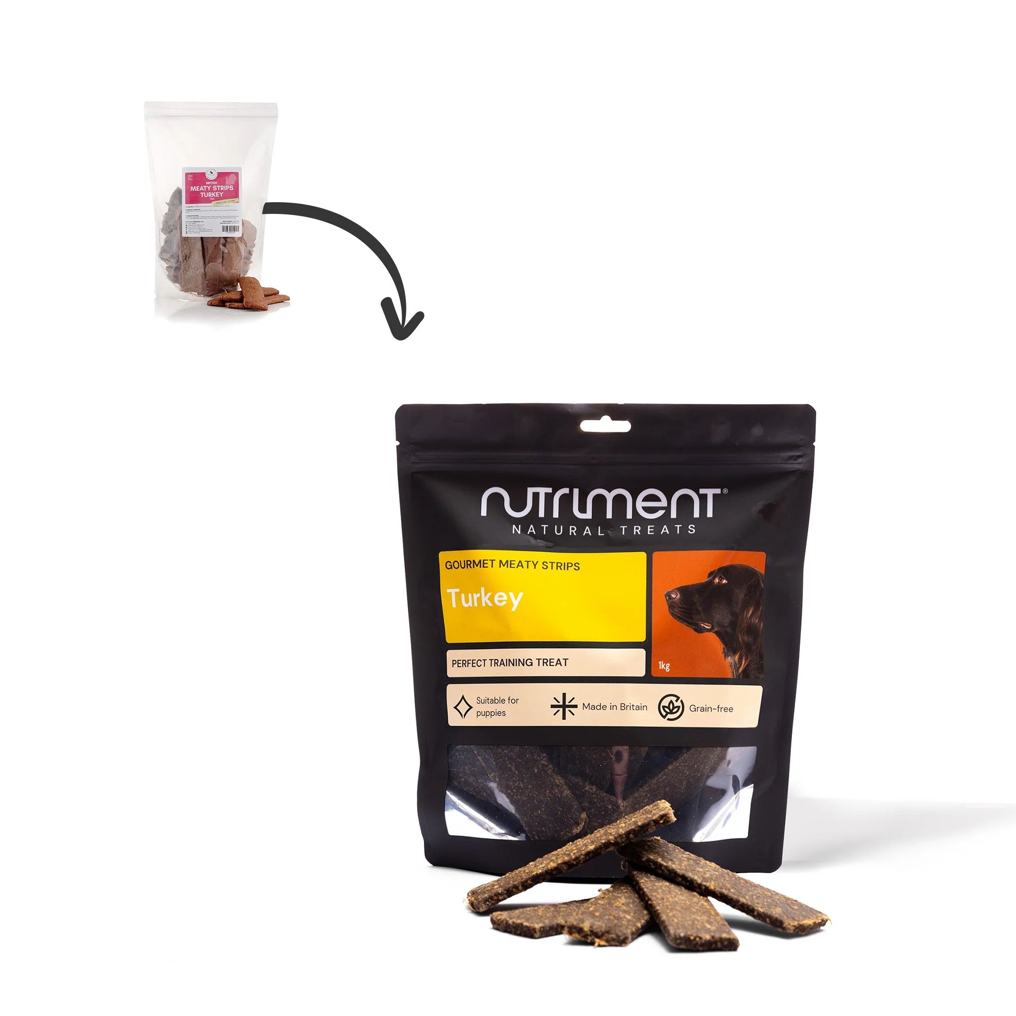 Nutriment Natural Dog Treats - Liver/Jerky/Meaty Strips - Rabbit/Chicken/Beef