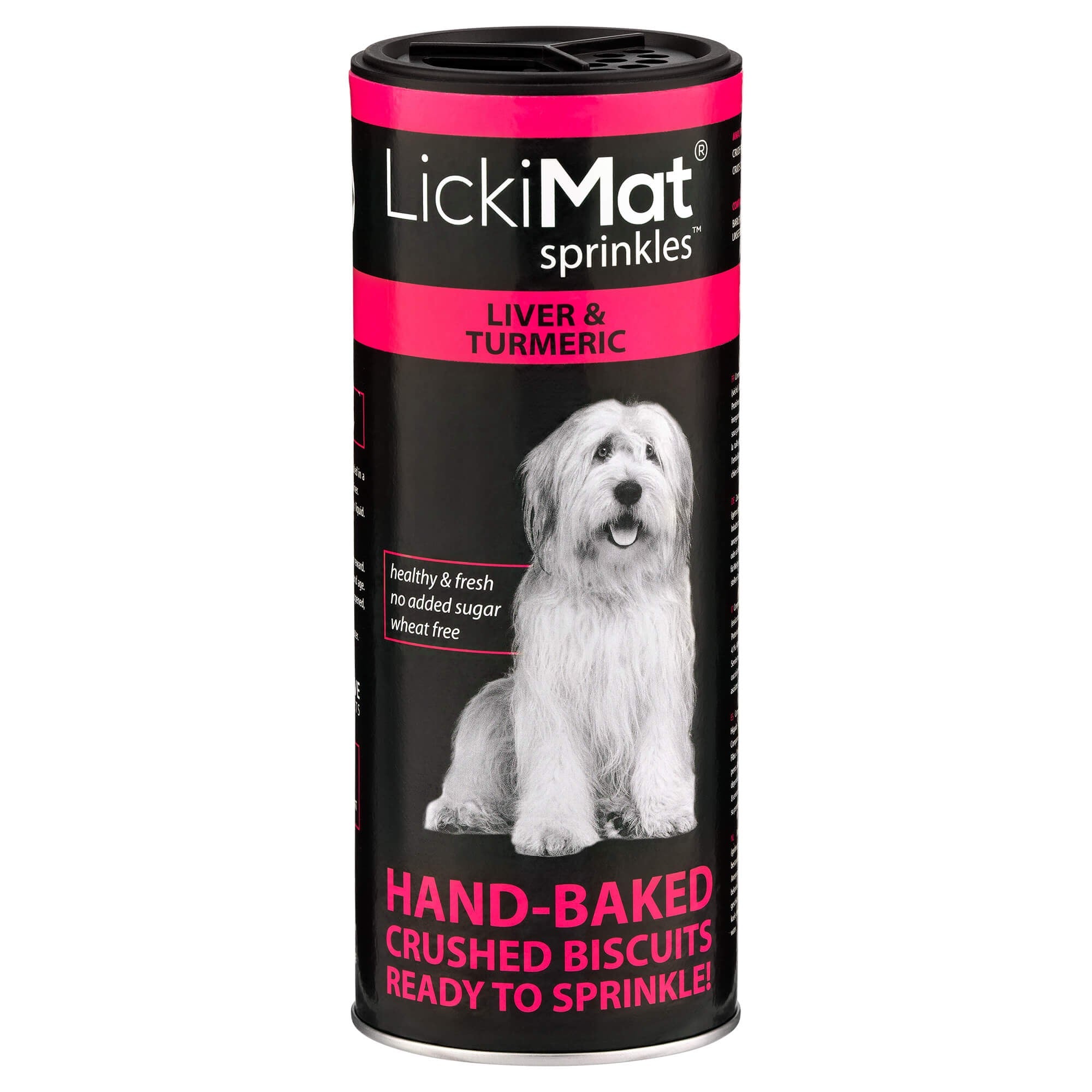 LickiMat Sprinkles Hand Baked Crushed Biscuit Dog Food Topper