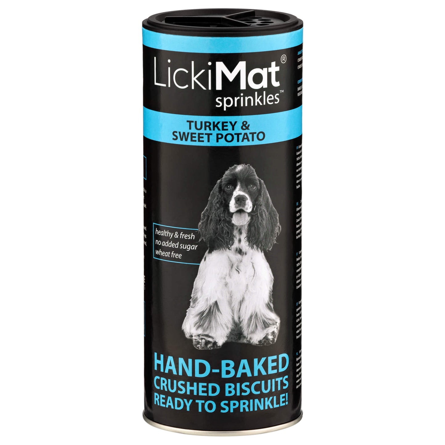LickiMat Sprinkles Hand Baked Crushed Biscuit Dog Food Topper
