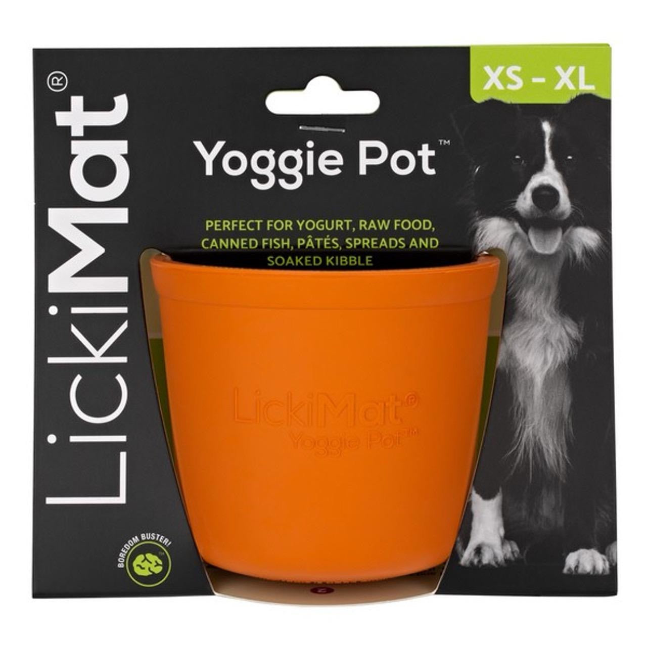 LickiMat Range of Enrichment Feeders - Yoggie Pot & Wobblers