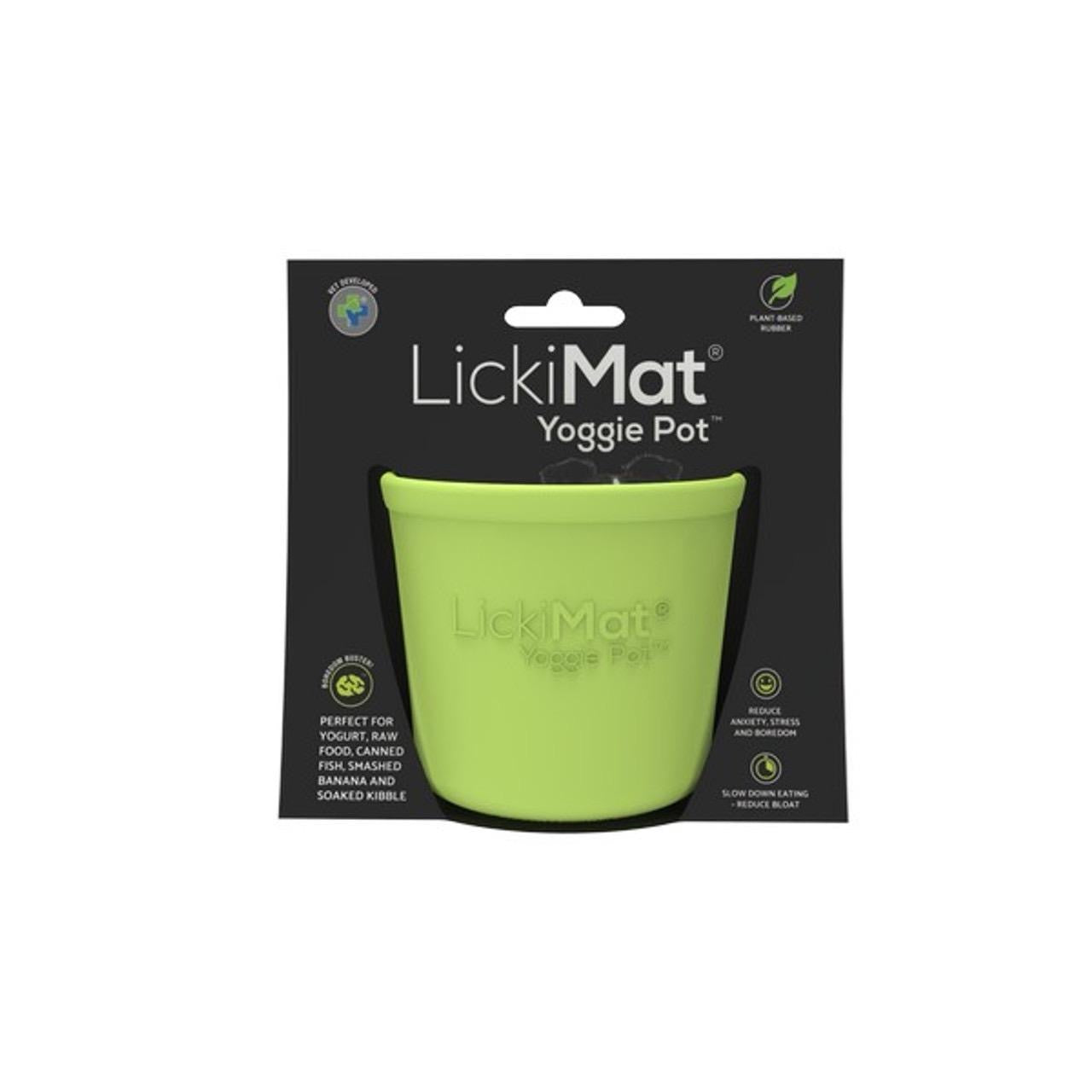 LickiMat Range of Enrichment Feeders - Yoggie Pot & Wobblers