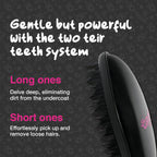 Groomi Pet Care Knot Buster Deshedding and Detangling Tool for Dogs