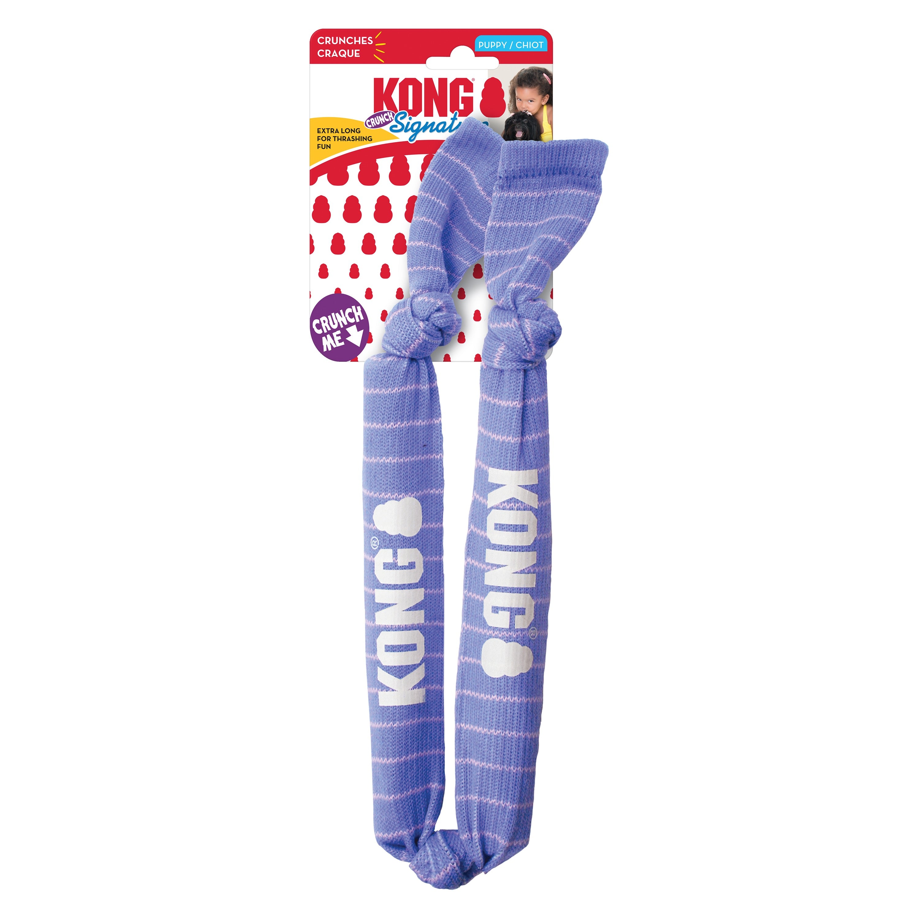 KONG Signature Crunch Rope Double Puppy Md/Lg