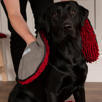 Scruffs Noodle Drying Towel - Extremely Absorbent Dog Drying Towel