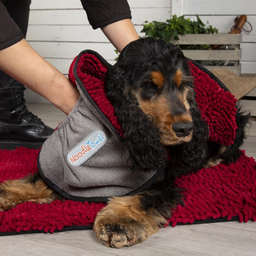 Scruffs Noodle Drying Towel - Extremely Absorbent Dog Drying Towel