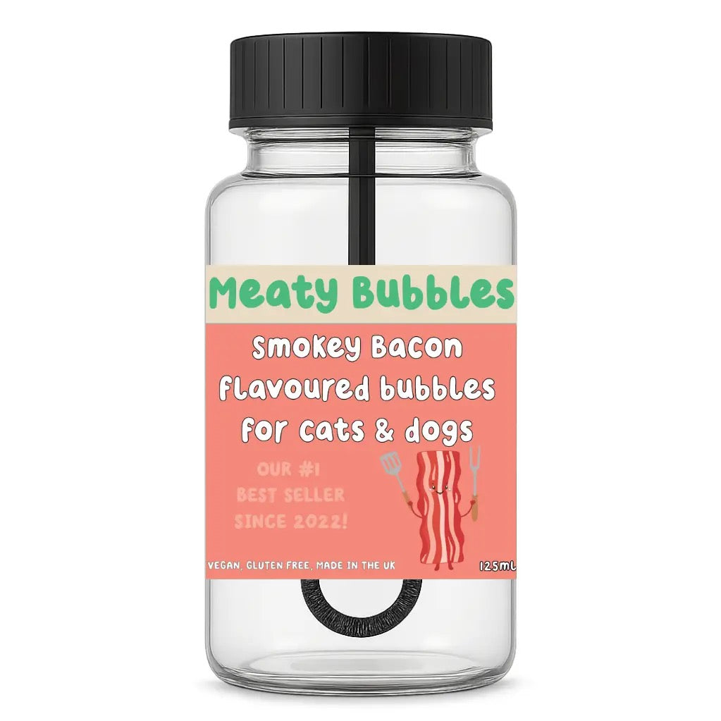 Meaty Bubbles Flavoured Bubble Mixture for Dogs & Cats