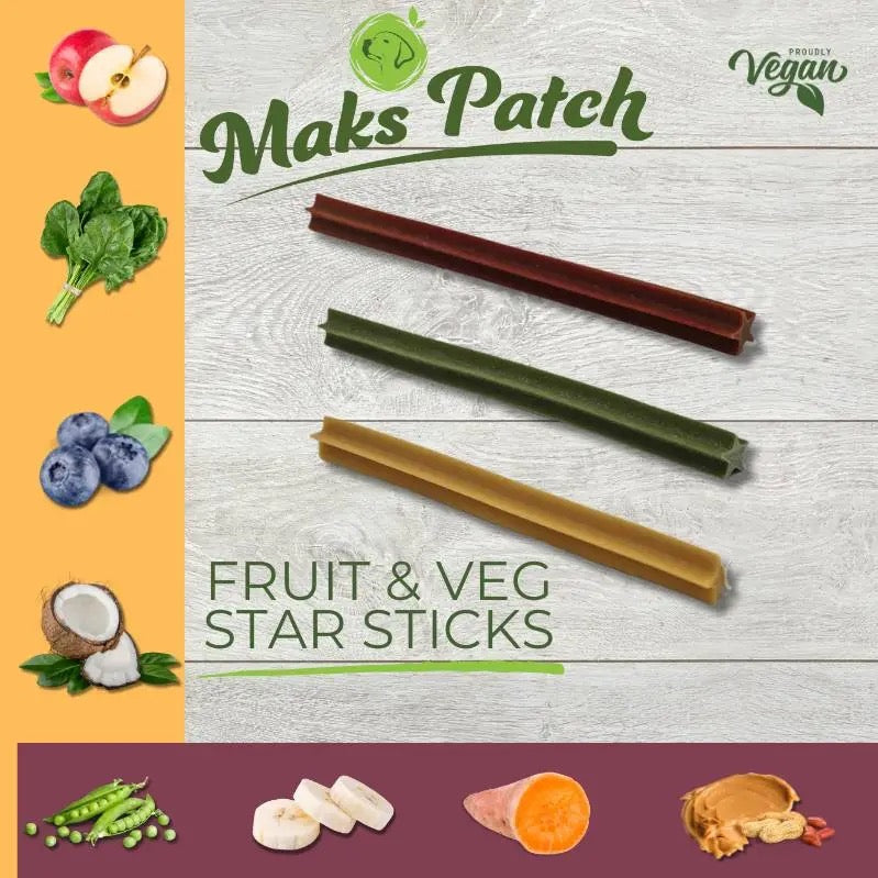 Mak's Patch Range of Vegan Dog Treats 🧀🍅