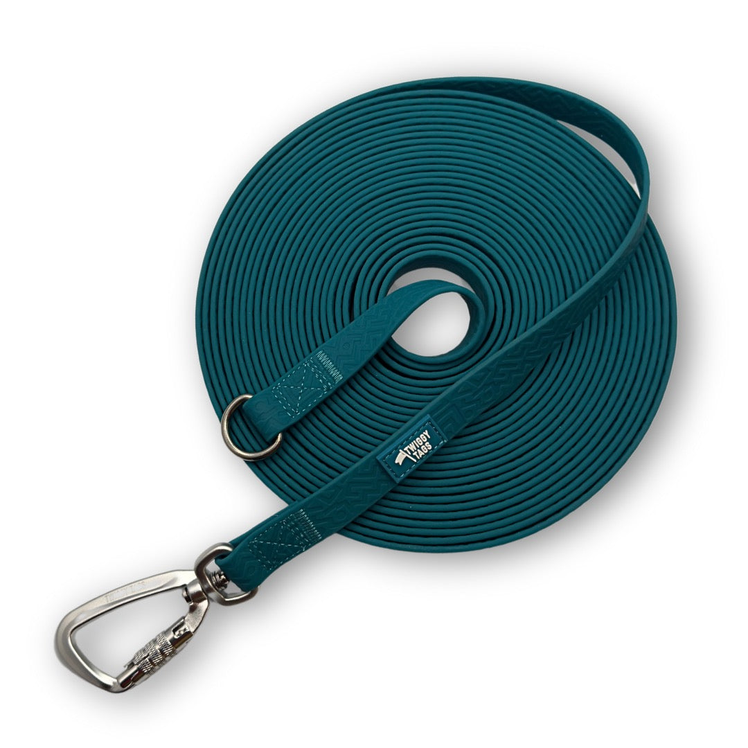 Twiggy Tags Tidal Waterproof Leads - Azure