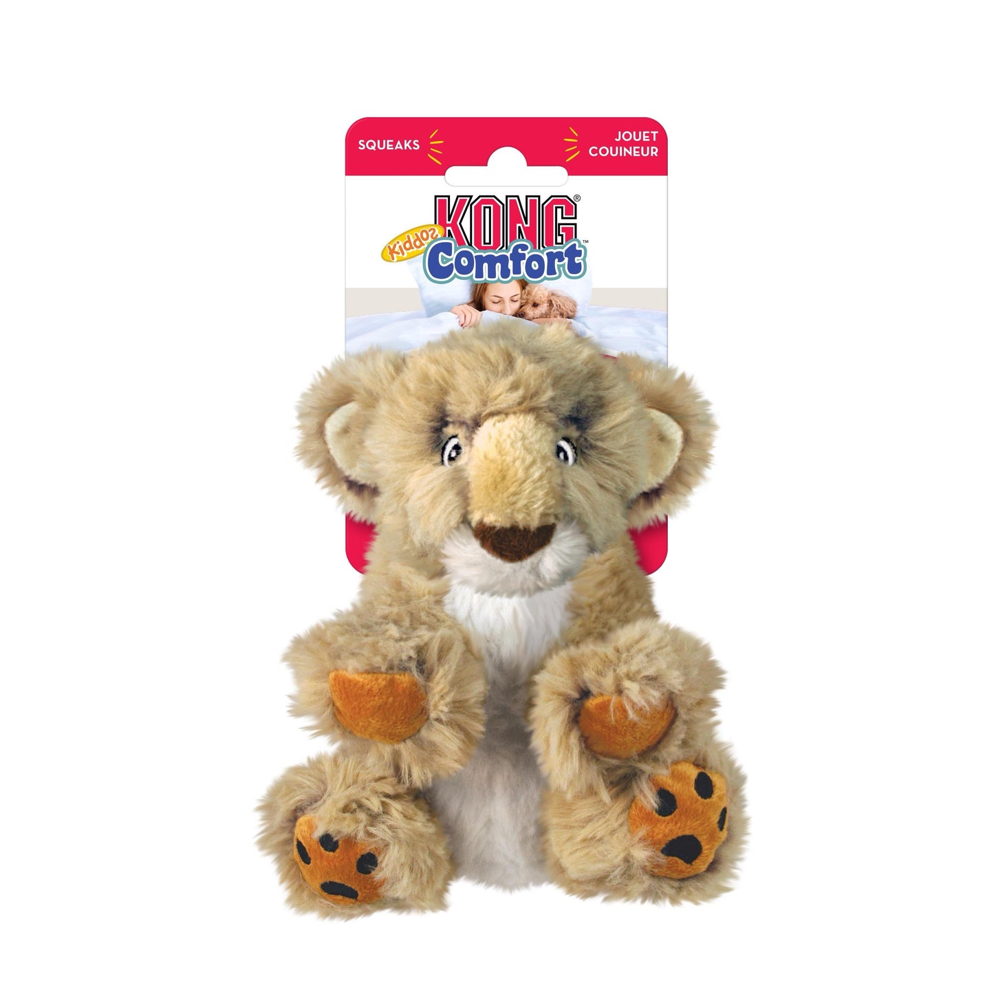 KONG Comfort Plush Range - Dog Toy Collection