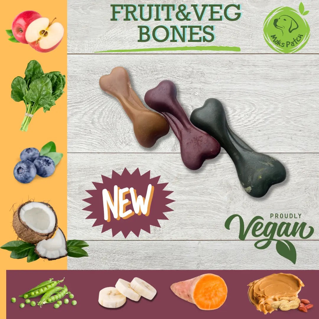 Mak's Patch Range of Vegan Dog Treats 🧀🍅