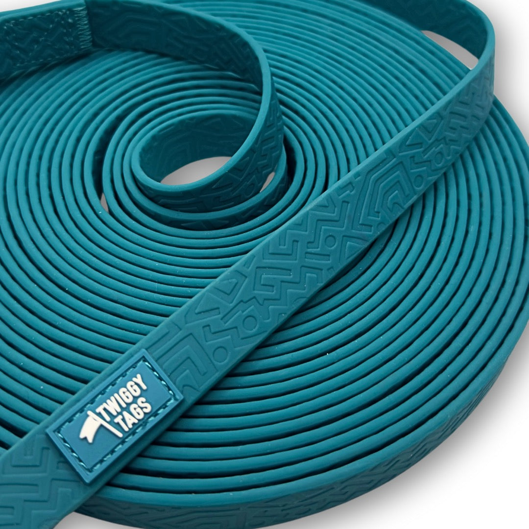 Twiggy Tags Tidal Waterproof Leads - Azure