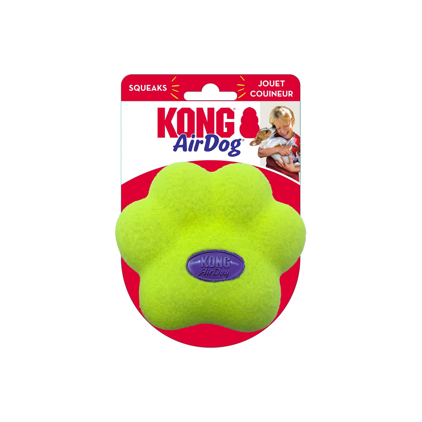 KONG SqueakAir AirDog Range - Fetch Toys for Dogs - Balls