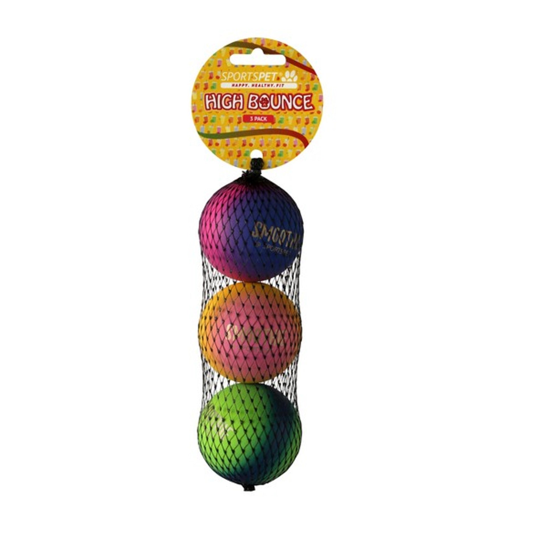 SPORTSPET Range of Dog Balls - Football, Volleyball and Rugby for Dogs