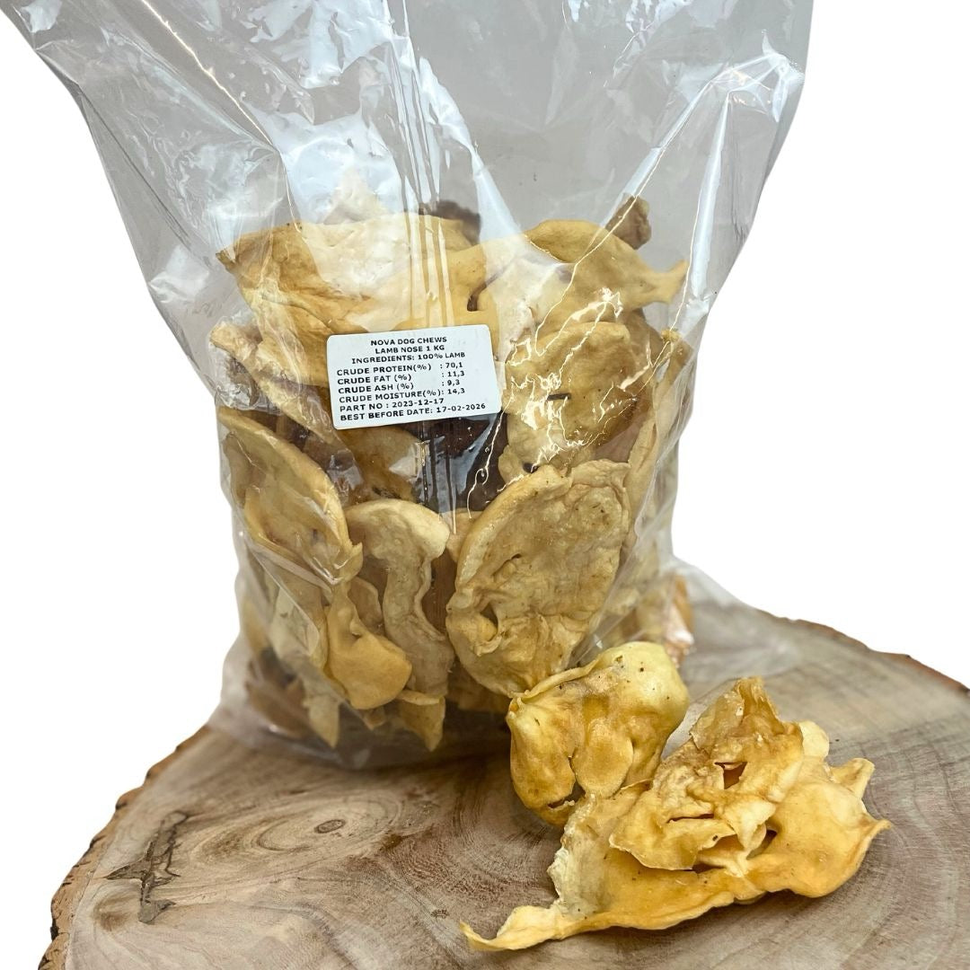BULK BUY - Natural Dog Treats - 500g-1KG Bags - Beef Trachea/Moon Bones/Steak Strips/Sausages