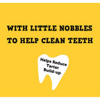 Petello Nobblys Dental Dog Chews - Natural Vegetarian Dental Treats for Dogs