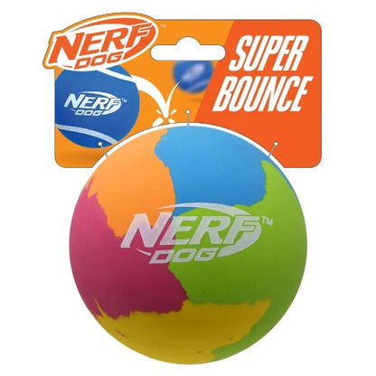 NERF Dog Toys - Giggle Ball, Scented TPR Dog Fetch Toys