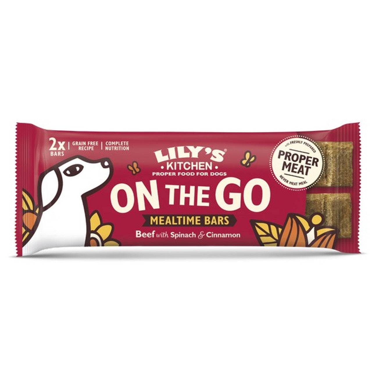 Lily's Kitchen On The Go Bars 40g