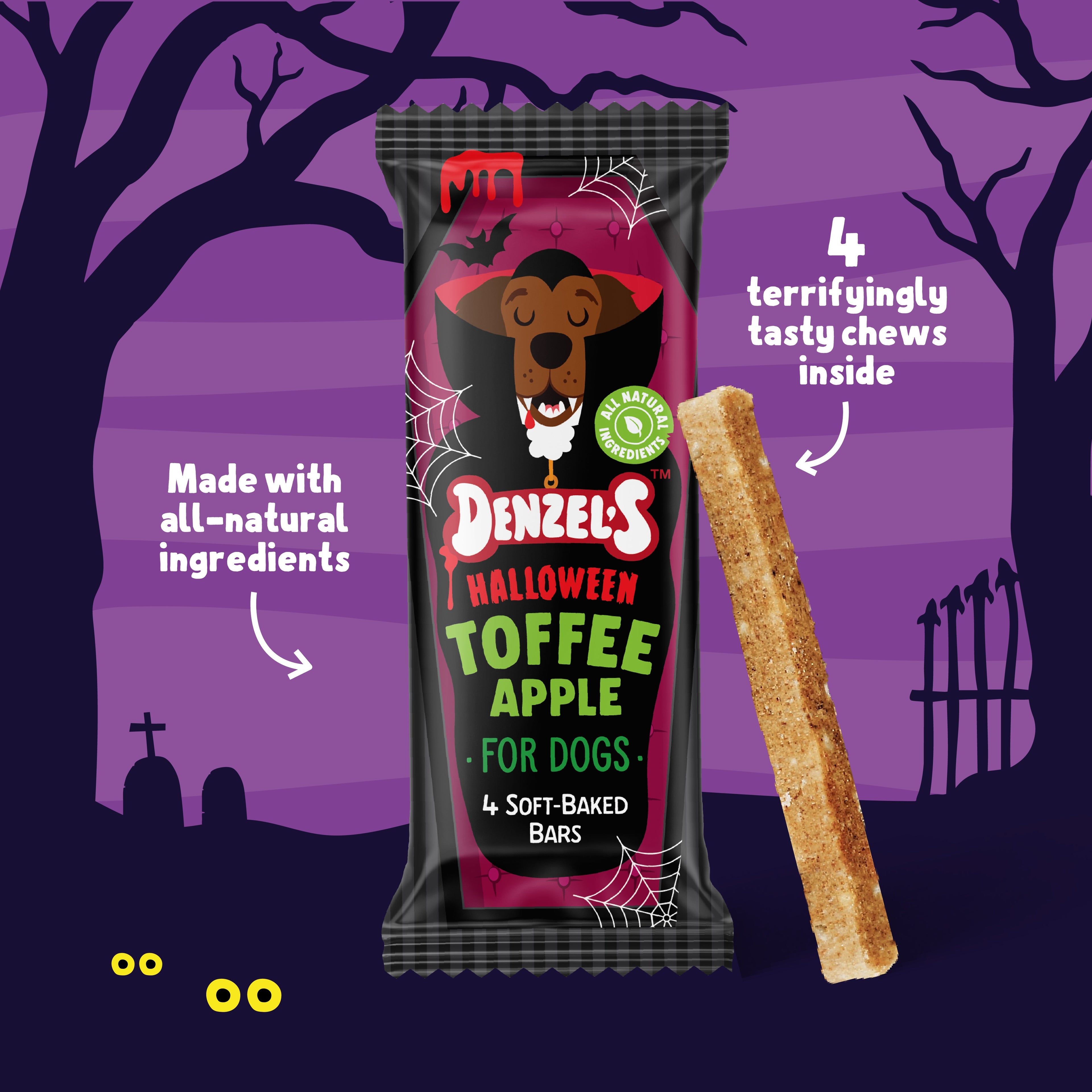 Denzels Range of Dog Treats Soft Bakes and Tray Bakes