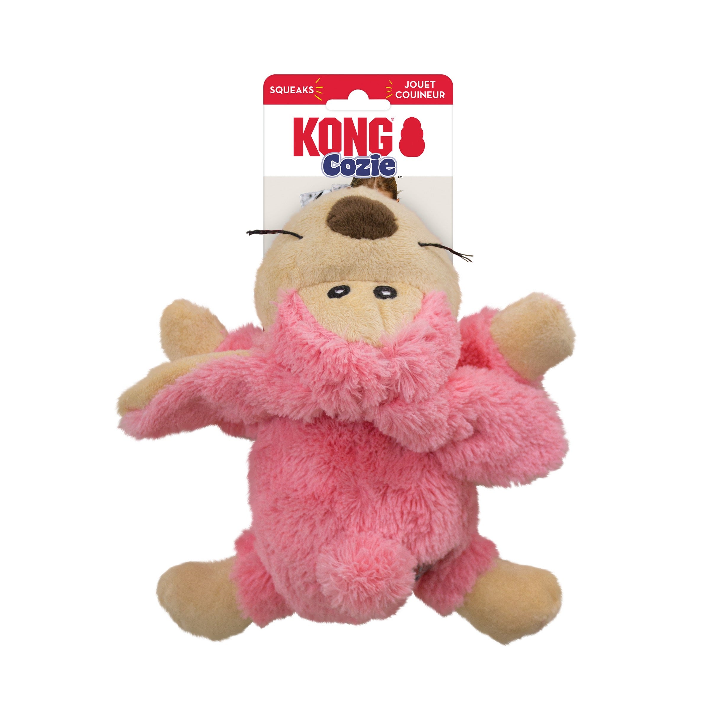 KONG Cozie Assorted Pastels Medium