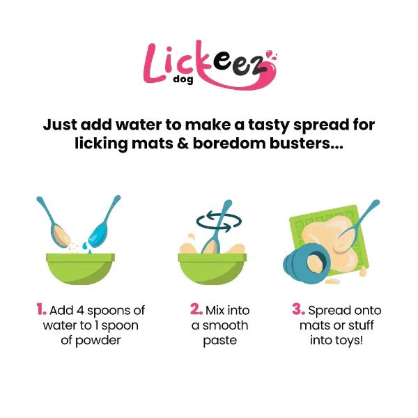 Lickeez Enrichment Spread Mix for Dogs 290g