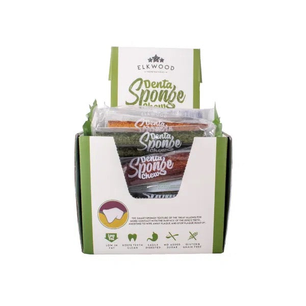 Elkwood Sponge Dental Dog Treats