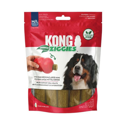 KONG Ziggies Enhanced Medium Large 227g Dog Treats