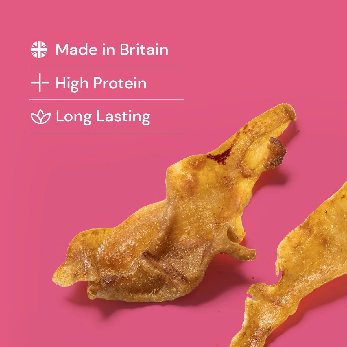 BULK BUY - Natural Dog Treats - 500g-1KG Bags - Beef Trachea/Moon Bones/Steak Strips/Sausages