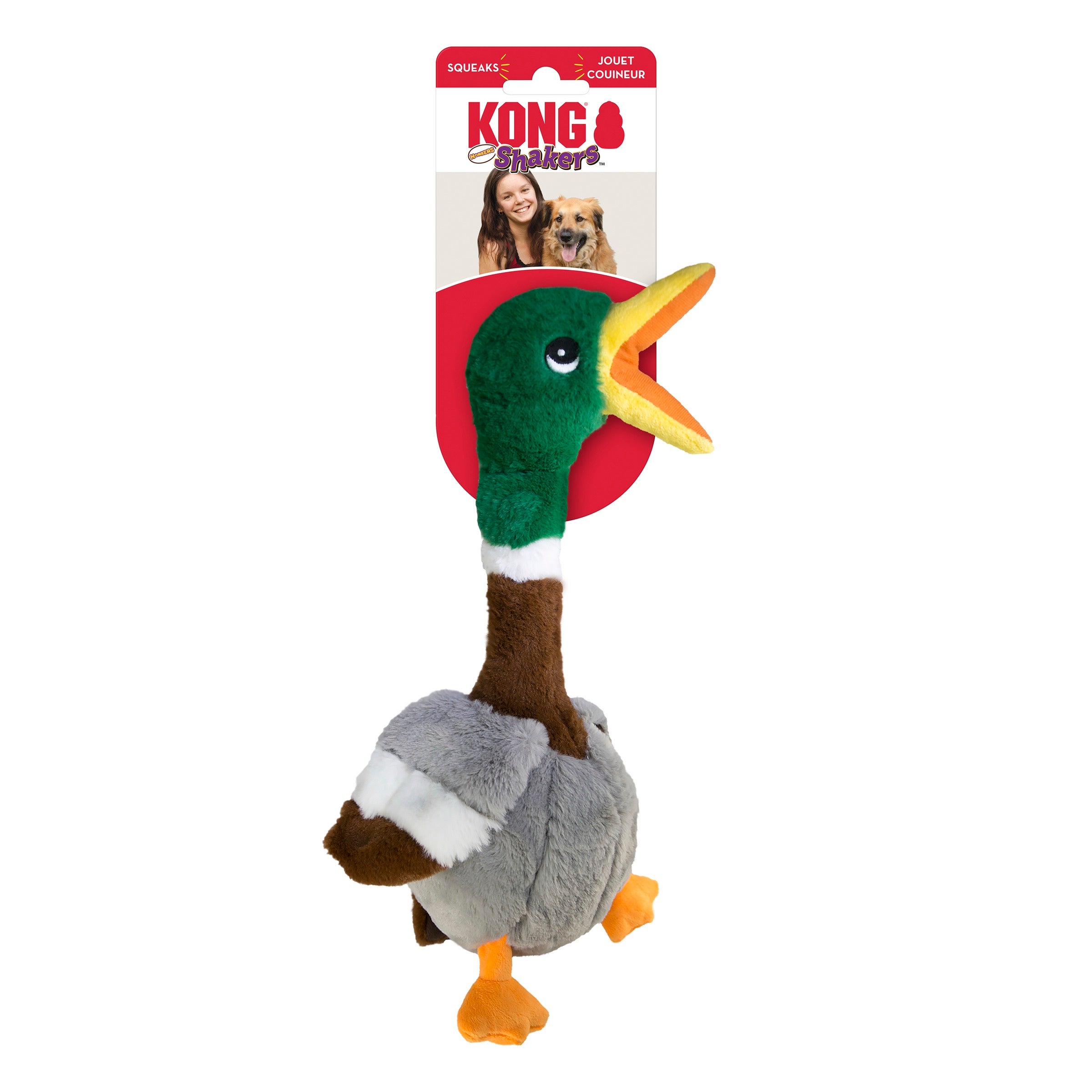 KONG Shakers Honkers Duck