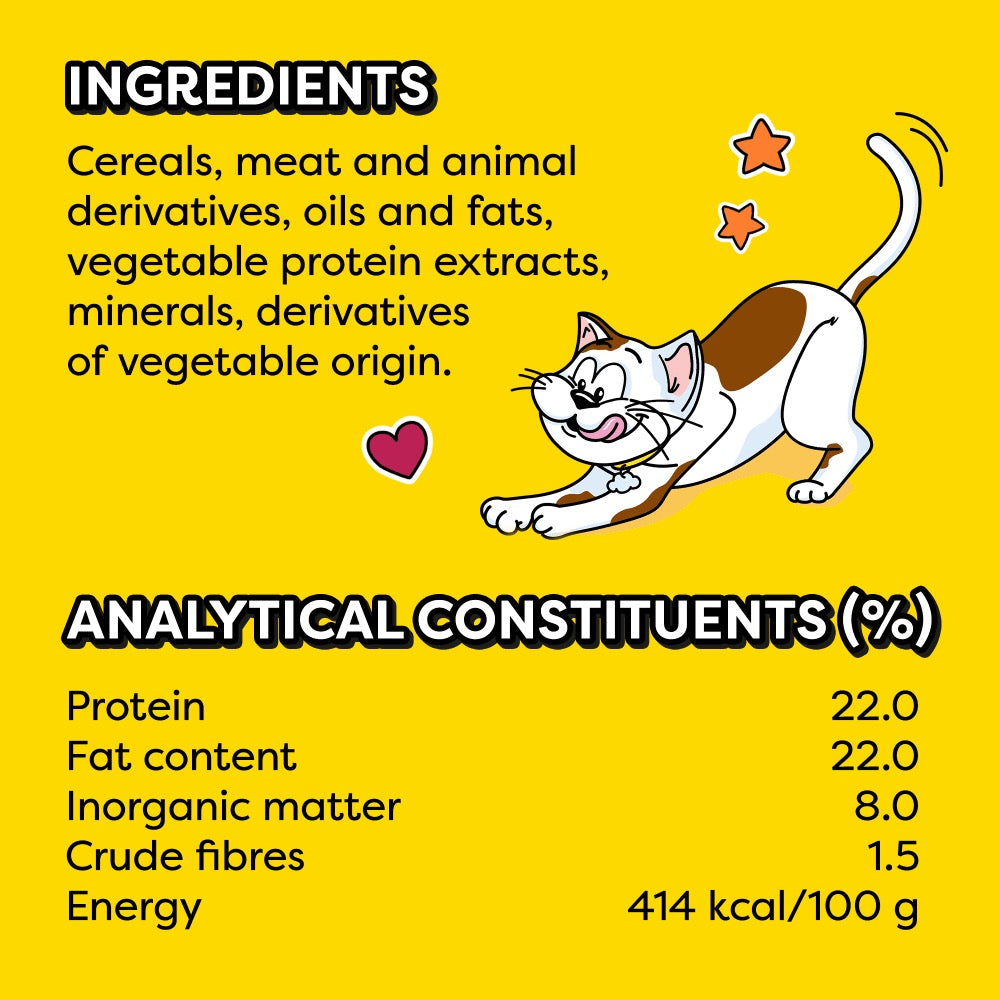 DREAMIES SHAKE UPS Multivitamins Cat Treats Various Flavours
