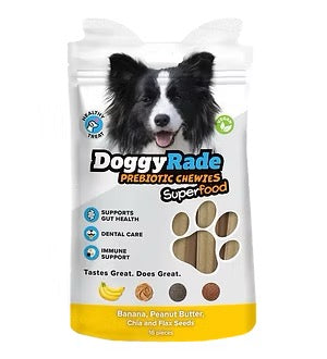 DoggyRade Prebiotic Superfood Dog Chewies 100g