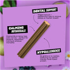 Grub Club Clean Teeth & Chill Dog Dental Sticks