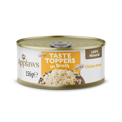 Applaws Taste Toppers Natural Wet Dog Food - Various Flavours -156g tin