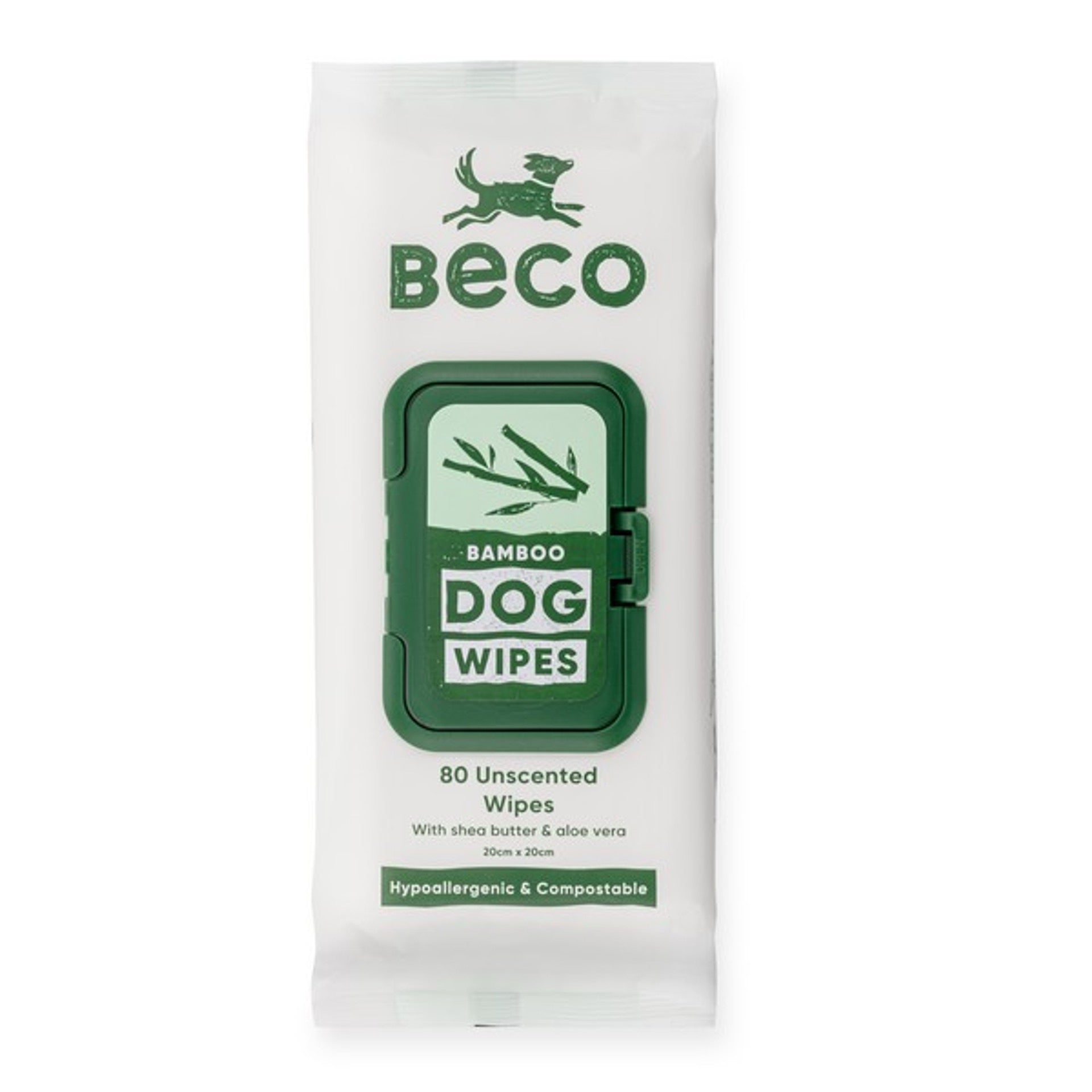 Beco Dog Wipes - Scented Coconut - Safe & Gentle
