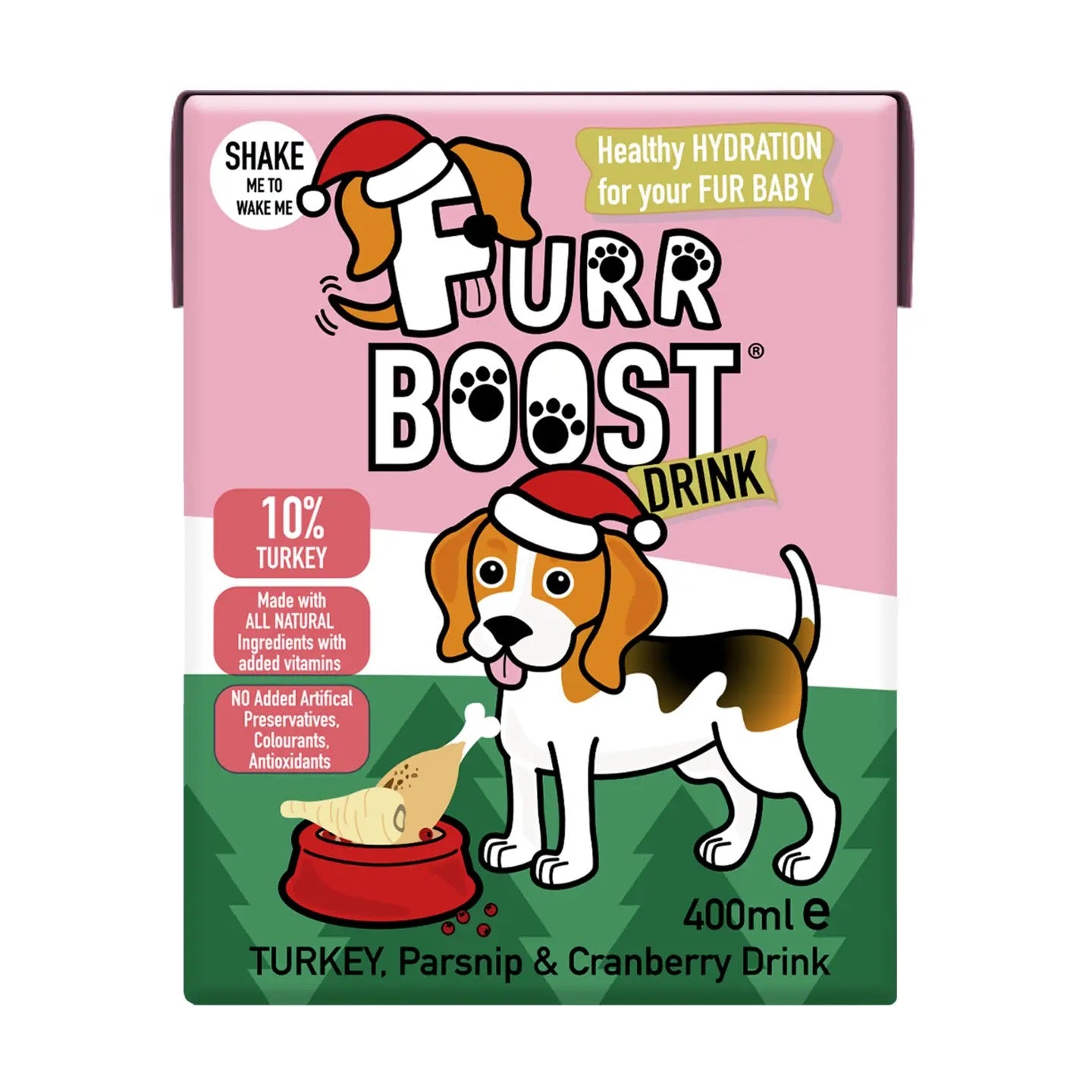 Furr Boost – Natural Hydration Drink for Dogs | Smoothie, Food Topper & Enrichment Treat